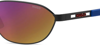 Hugo HG 1413/S men Black Geometric Sunglasses
