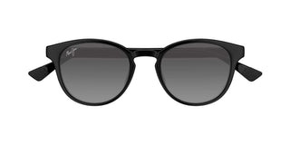 Maui Jim Hiehie Mj0636s Unisex Black Squared Sunglasses