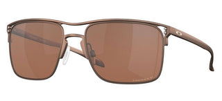 Oakley HOLBROOK TI OO 6048 men Brown Geometric Sunglasses