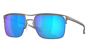 Oakley HOLBROOK TI OO 6048 men Ruthenium Geometric Sunglasses