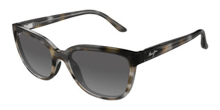 Maui Jim Honi Mj0758s Unisex Havana Geometric Sunglasses