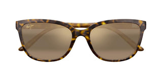 Maui Jim Honi Mj0758s Women Havana Geometric Sunglasses
