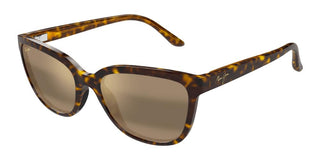 Maui Jim Honi Mj0758s Women Havana Geometric Sunglasses