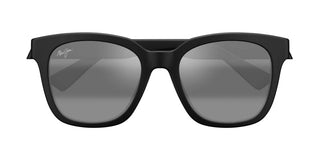 Maui Jim Honua Af Mj0653sa Unisex Black Squared Sunglasses