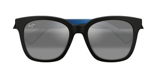 Maui Jim Honua Af Mj0653sa Unisex Black Squared Sunglasses
