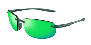 Maui Jim Ho'kipa Ultra Mj0676s Unisex Green Squared Sunglasses