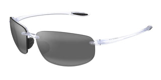Maui Jim Ho'okipa Mj0407s Unisex Transparent Squared Sunglasses