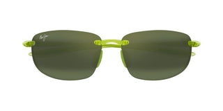 Maui Jim Ho'okipa Mj0407s Unisex Green Squared Sunglasses