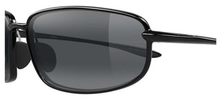 Maui Jim HO'OKIPA R LITE MJ0370S unisex Black Rectangle Sunglasses