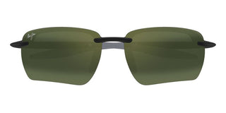 Maui Jim Ho’okipa Ultra G Mj0336s Unisex Black Rectangle Sunglasses