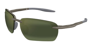 Maui Jim Ho’okipa Ultra G Mj0336s Unisex Grey Rectangle Sunglasses