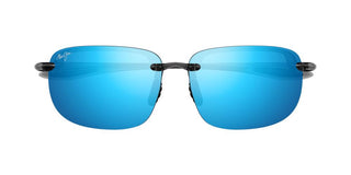 Maui Jim Ho'okipa Xlarge Mj0456s Unisex Black Round Sunglasses