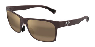 Maui Jim Ho'opili Mj0683s Men Brown Squared Sunglasses