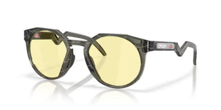 Oakley HSTN OO 9242 men Yellow Round Sunglasses