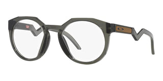 Oakley HSTN RX OX 8139 men Green Squared Eyeglasses
