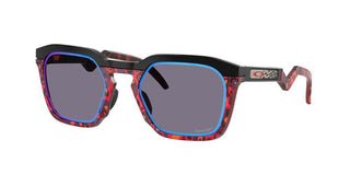Oakley HSTN SQ OO 9533 unisex Black Squared Sunglasses