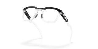 Oakley Hstn Sq Rx Ox 8208 Unisex Black Squared Eyeglasses
