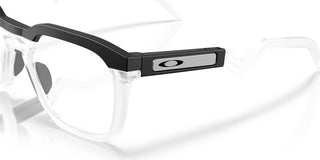 Oakley Hstn Sq Rx Ox 8208 Unisex Black Squared Eyeglasses