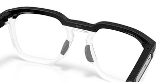 Oakley Hstn Sq Rx Ox 8208 Unisex Black Squared Eyeglasses