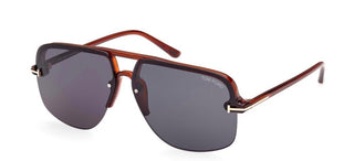 Tom Ford HUGO-02 FT 1003 men Brown Pilot Sunglasses