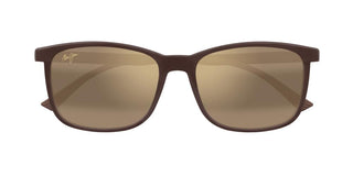 Maui Jim Hulili Mj0672s Men Brown Squared Sunglasses