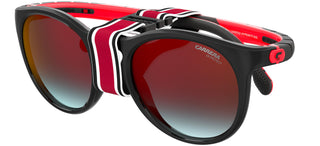 Carrera HYPERFIT 18/S unisex Black Round Sunglasses