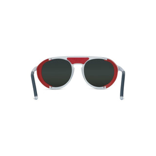 Vuarnet Outdoor Protection Ice 01 Men White Round Sunglasses