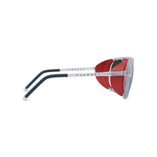 Vuarnet Outdoor Protection Ice 01 Men White Round Sunglasses