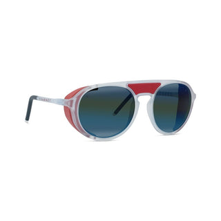 Vuarnet Outdoor Protection Ice 01 Men White Round Sunglasses