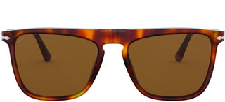 Persol ICONA PO 3225S unisex Brown Geometric Sunglasses