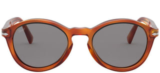 Persol ICONA PO 3237S unisex Brown Round Sunglasses