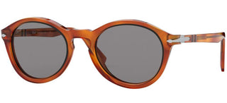 Persol ICONA PO 3237S unisex Brown Round Sunglasses