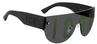 Dsquared2 ICON 0002/S men Black Shield Sunglasses