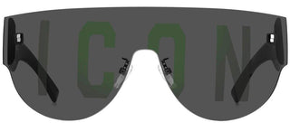 Dsquared2 ICON 0002/S men Black Shield Sunglasses