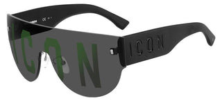 Dsquared2 ICON 0002/S men Black Shield Sunglasses