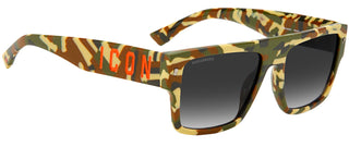 Dsquared2 ICON 0003/S men Multicolor Geometric Sunglasses