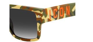 Dsquared2 ICON 0003/S men Multicolor Geometric Sunglasses