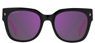 Dsquared2 ICON 0005/S women Black Geometric Sunglasses