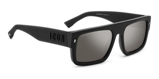 Dsquared2 ICON 0008/S men Black Squared Sunglasses