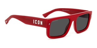 Dsquared2 ICON 0008/S men Red Squared Sunglasses