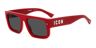 Dsquared2 ICON 0008/S men Red Squared Sunglasses