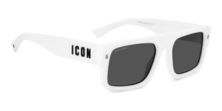Dsquared2 ICON 0008/S men White Squared Sunglasses
