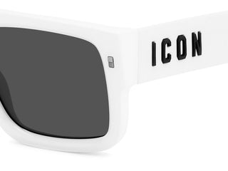Dsquared2 ICON 0008/S men White Squared Sunglasses