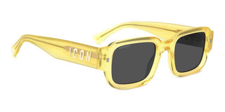 Dsquared2 ICON 0009/S men Yellow Squared Sunglasses
