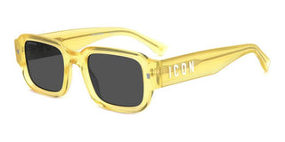 Dsquared2 ICON 0009/S men Yellow Squared Sunglasses
