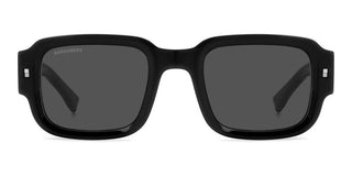 Dsquared2 ICON 0009/S men Black Squared Sunglasses