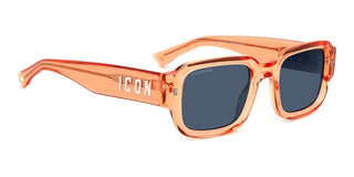 Dsquared2 ICON 0009/S men Orange Squared Sunglasses