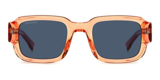 Dsquared2 ICON 0009/S men Orange Squared Sunglasses