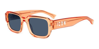 Dsquared2 ICON 0009/S men Orange Squared Sunglasses