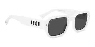 Dsquared2 ICON 0009/S men White Squared Sunglasses